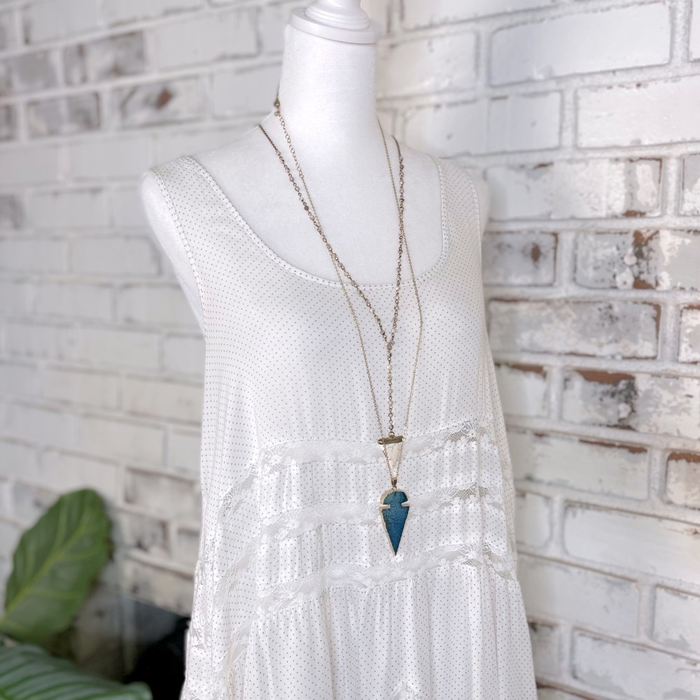 Free People White Lace Mini Dress - Picture 5 of 13